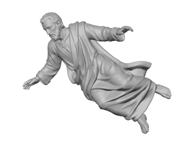3D model for Floating Saint