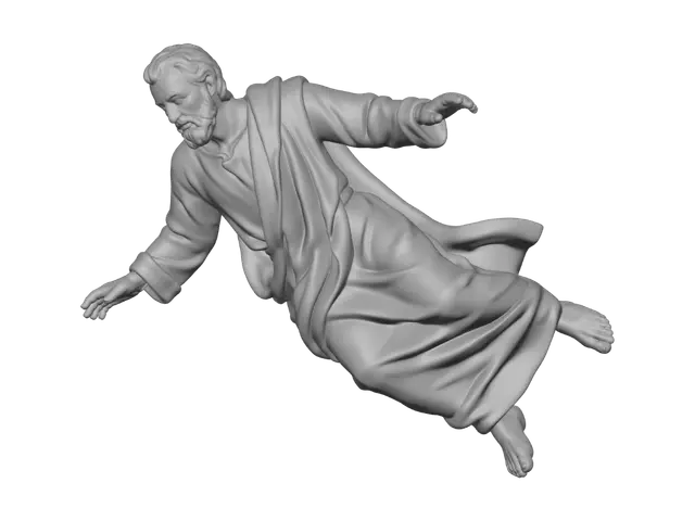 3D model for Floating Saint