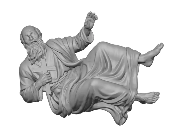 3D model for The Floating Saint