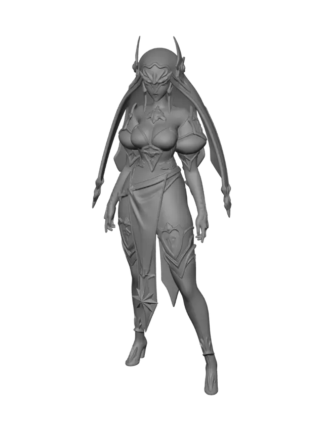 3D model for Azure Dawn Valkyrie