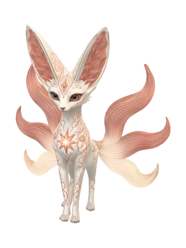 3D model for Emberstar Kitsune