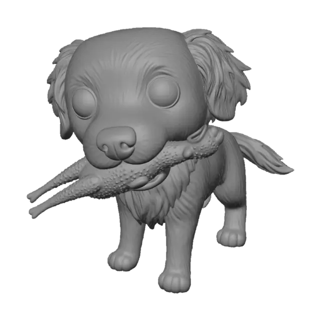 3D model for Puppy and the Rubber Chicken