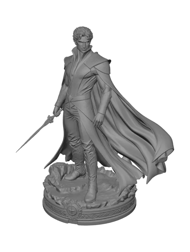 3D model for Starforged Knight