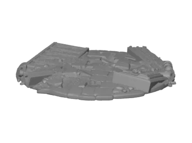 3D model for Pink Bricked Moon
