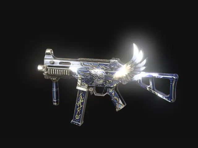 3D model for Winged Assault Rifle