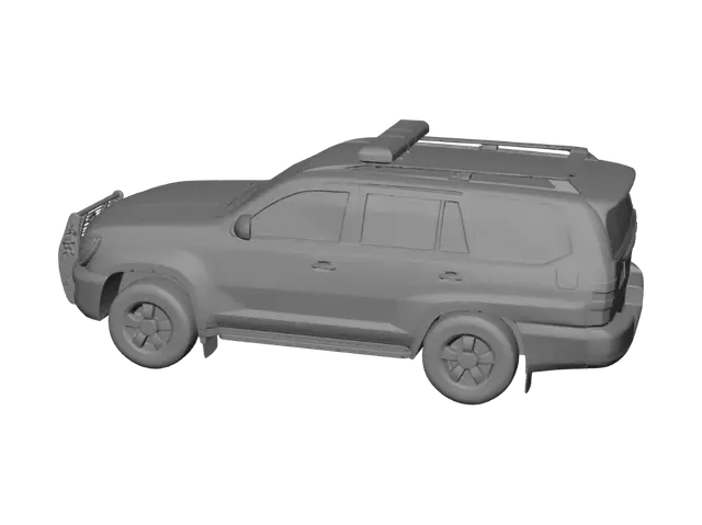 3D model for Karachi Police Patrol SUV