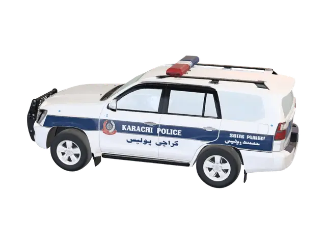 3D model for Karachi Police Patrol SUV
