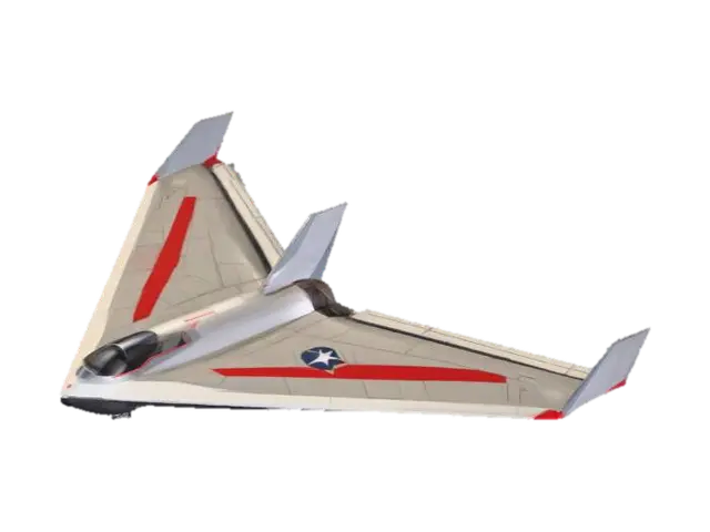 CNC Generals Hellfire Drone 3D model, vytvořený pomocí AI