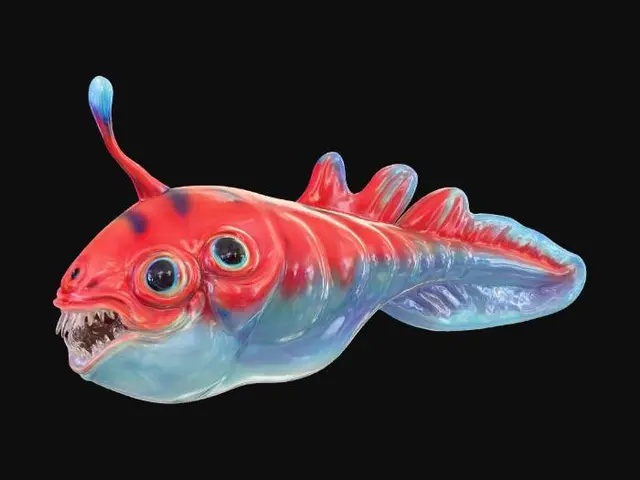 3D model for Subnautica Biter