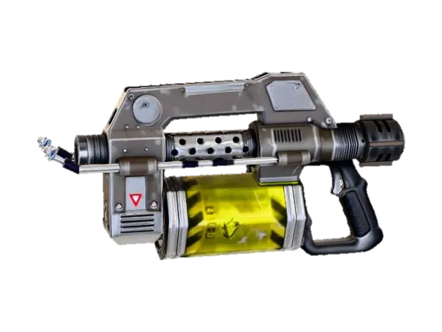CNC Renegade Flamethrower 3D model, vytvořený pomocí AI