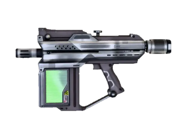 CNC Renegade Tiberium Flechette Gun 3D model, vytvořený pomocí AI