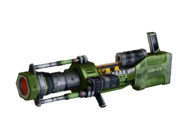 CNC Renegade A-6 Missile Launcher 3D model, vytvořený pomocí AI