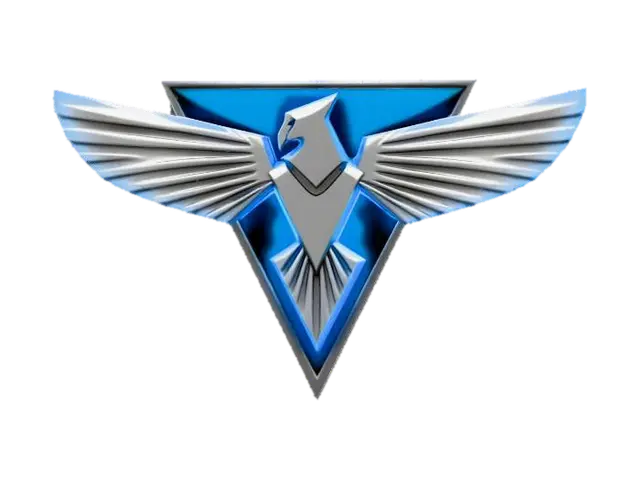 3D model for CNC Red Alert 2 Allied Logo