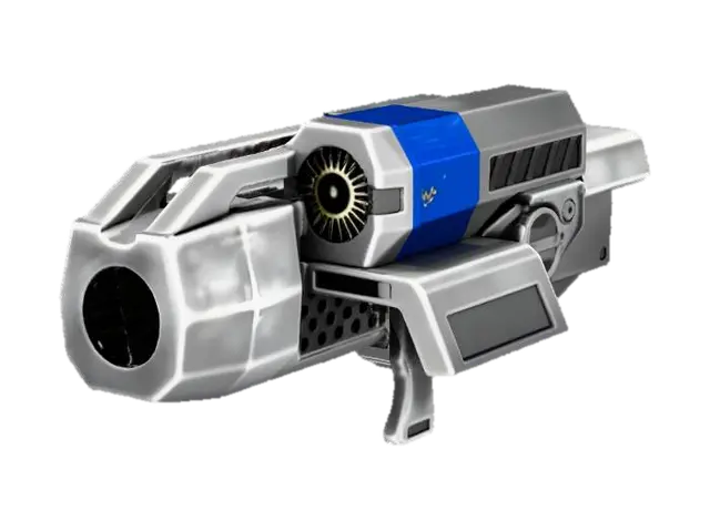 CNC Renegade Merlin Personal Ion Cannon 3D model, vytvořený pomocí AI