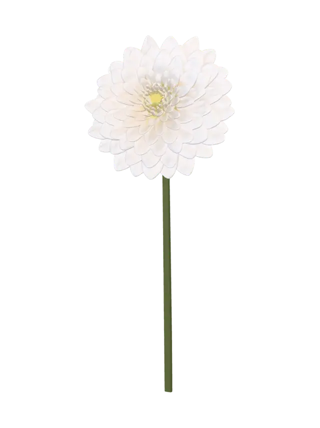 flor - Petaled 3D model, vytvořený pomocí AI