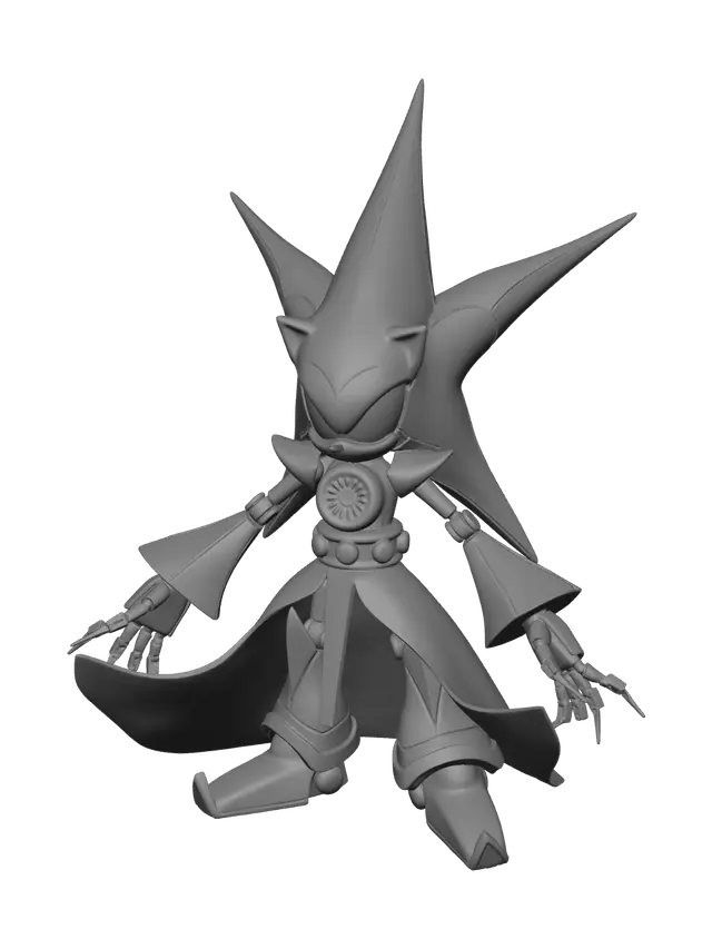 3D model for Neo Metal Sonic