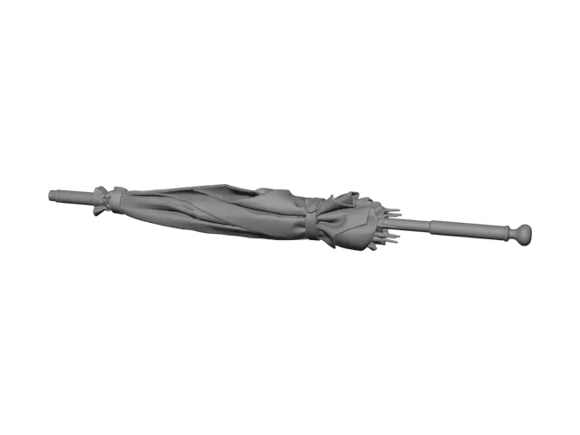 3D model for Pink Umbrella Across the Frame