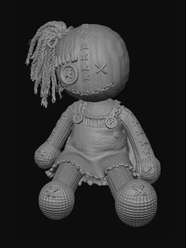 3D model for Stitched Nightmare