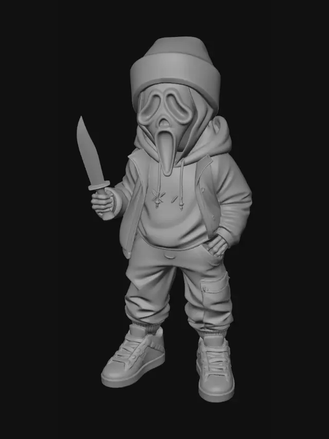 Free Ghostface 3D Models - Download Instantly | Meshy