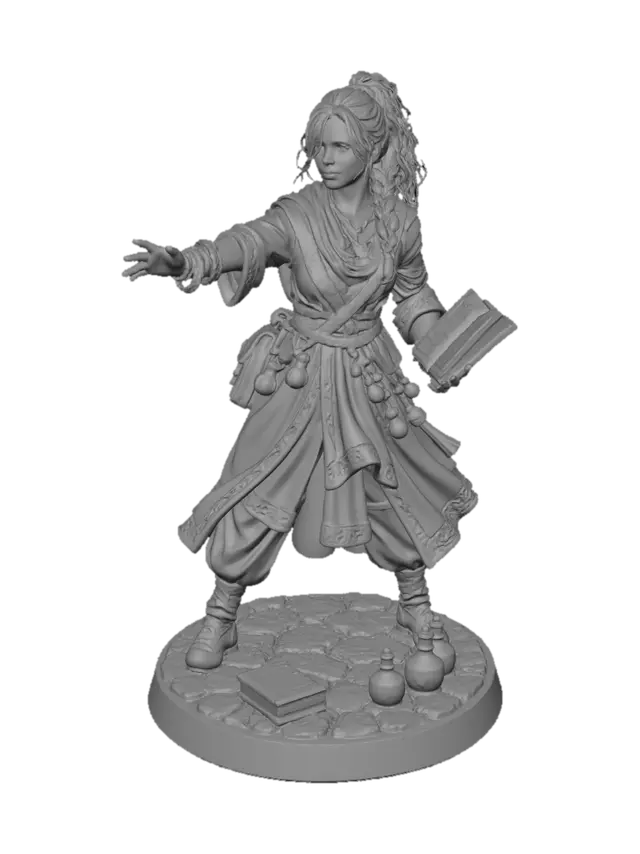 3D model for Tomebound Archivist