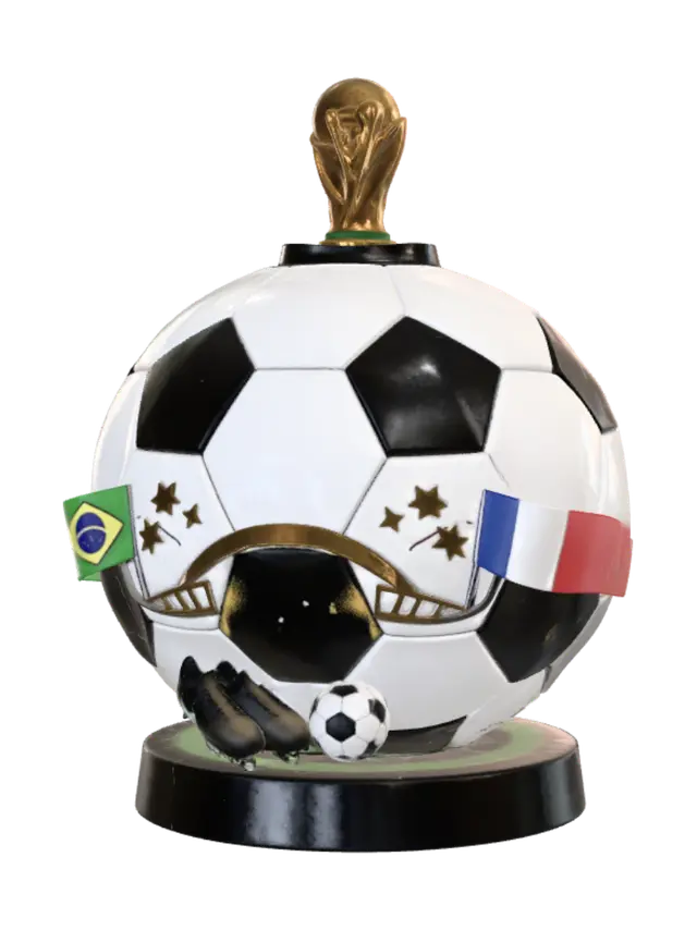 3D model for Golden World Cup Ball