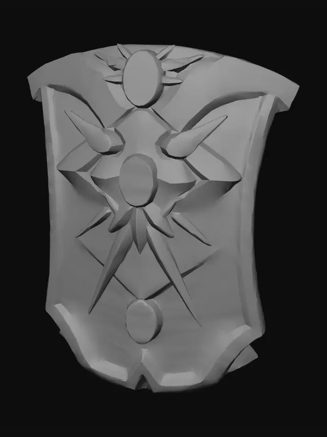 3D model for Azurecrest Shield