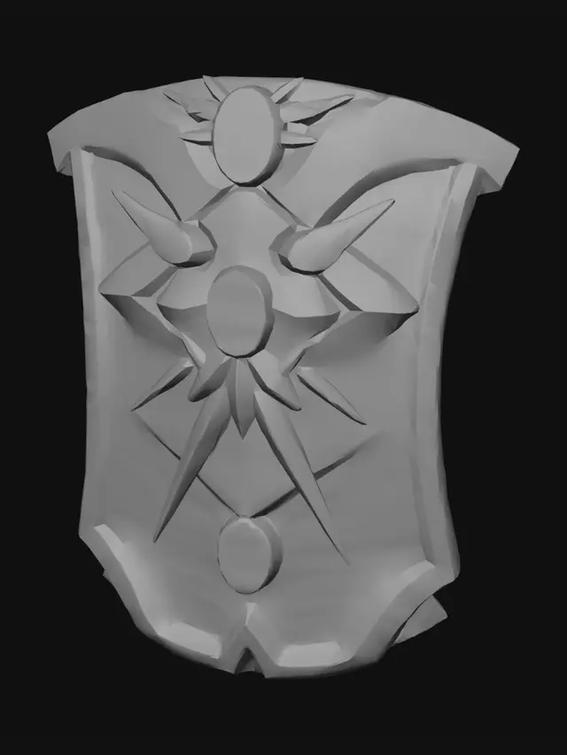 3D model for Azurecrest Shield
