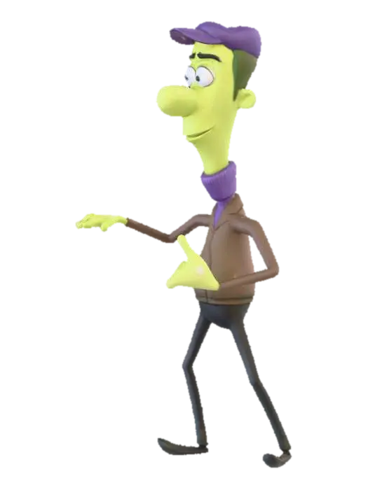 3D model for Animated Tall Figure