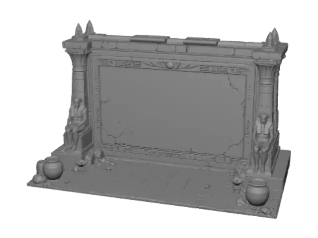 3D model for Temple of the Winged Sun