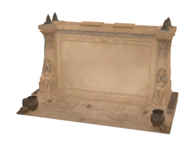 3D model for Temple of the Winged Sun