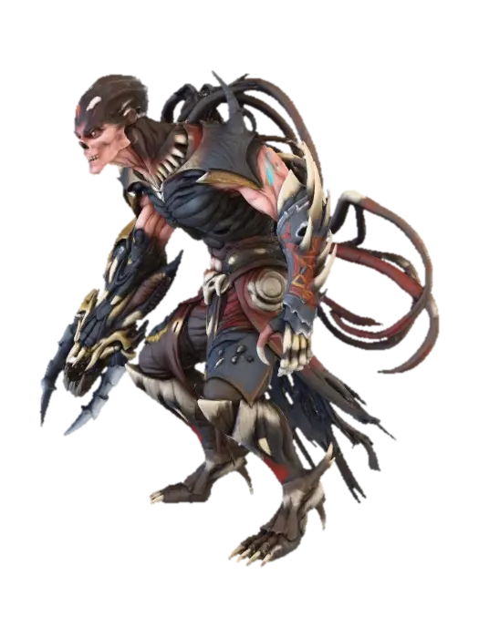 Infernal Cyborg Conqueror, #Thanksgiving# 3D model, vytvořený pomocí AI