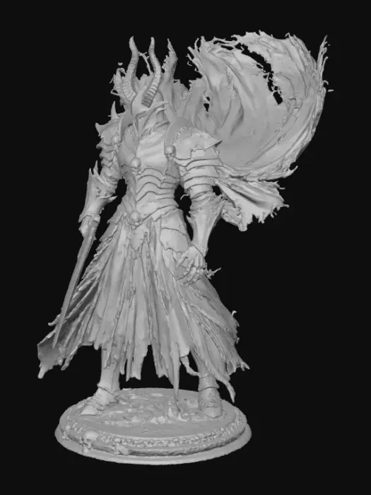 3D model for Golbez