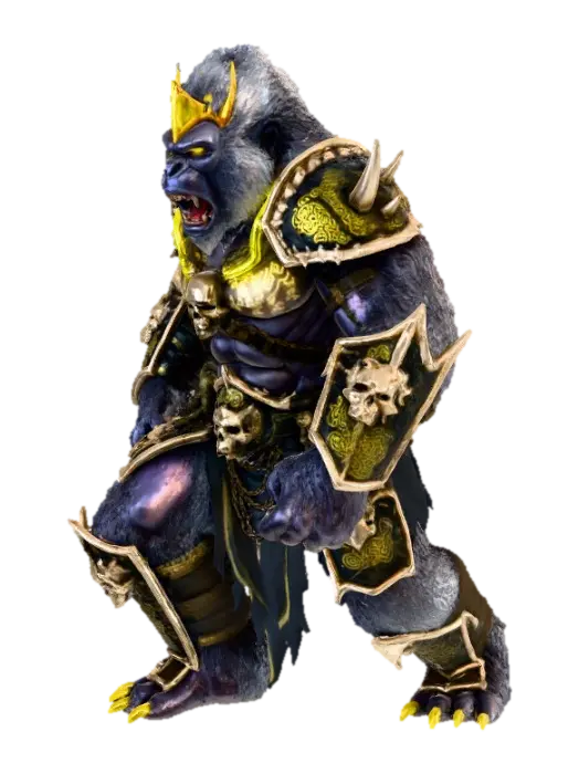 Modello 3D Gorilla Grodd - Flash, generato dall’IA