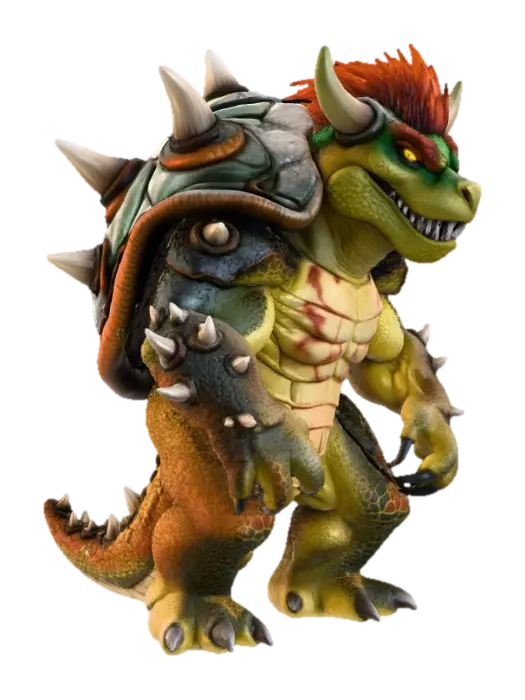 3D model for Bowser
