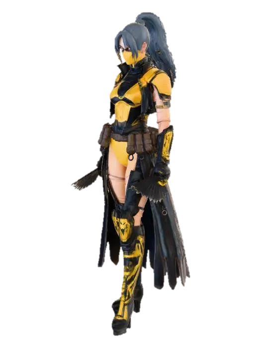 Kitana - Kombat 3D model, vytvořený pomocí AI