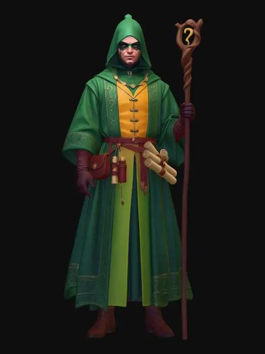 3D model for Emerald Enigma