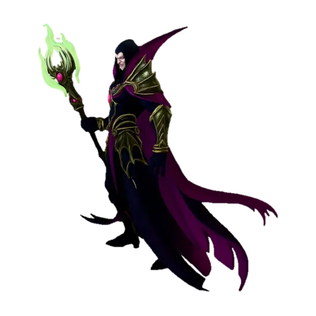 shinnok - Mortal 3D model, vytvořený pomocí AI
