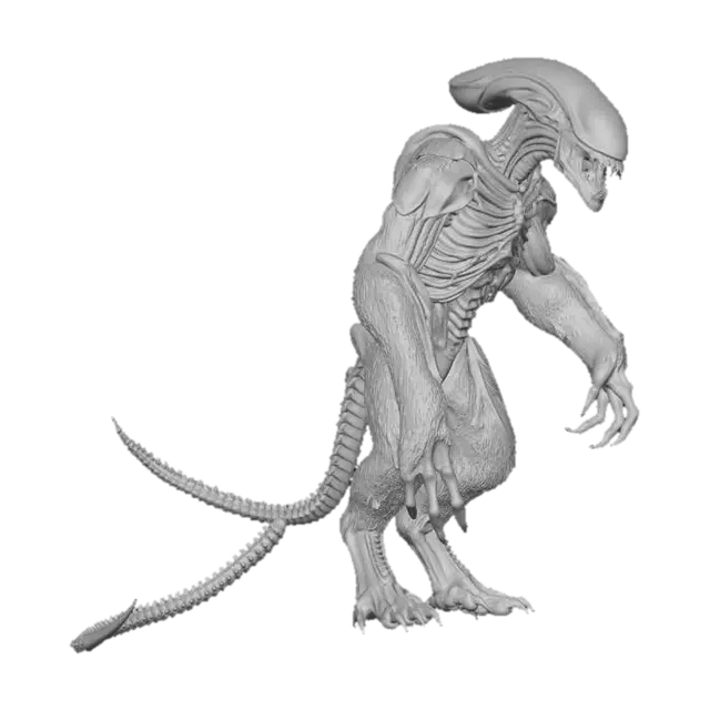 3D model for Primal Xenomorph