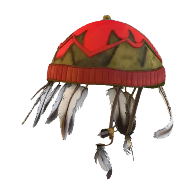 Feathered Cap - Diablo2 3D model, vytvořený pomocí AI