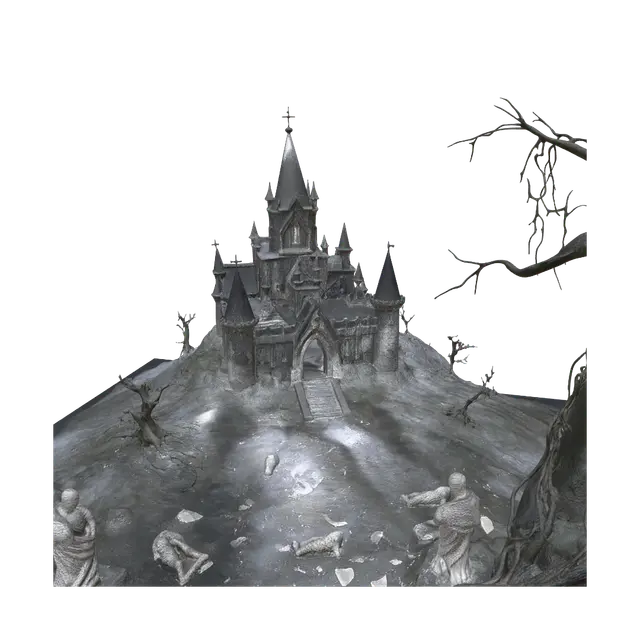 3D model for Lich Archivist