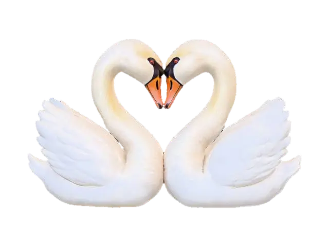love swans - Care 3D model, vytvořený pomocí AI