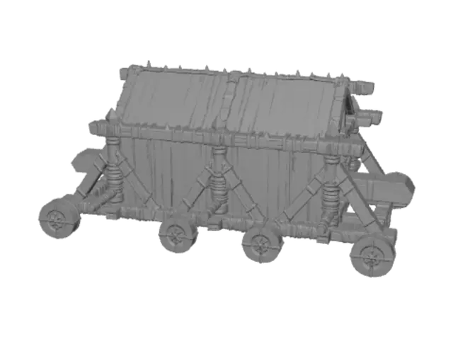 3D model for Spiked Siege Wagon