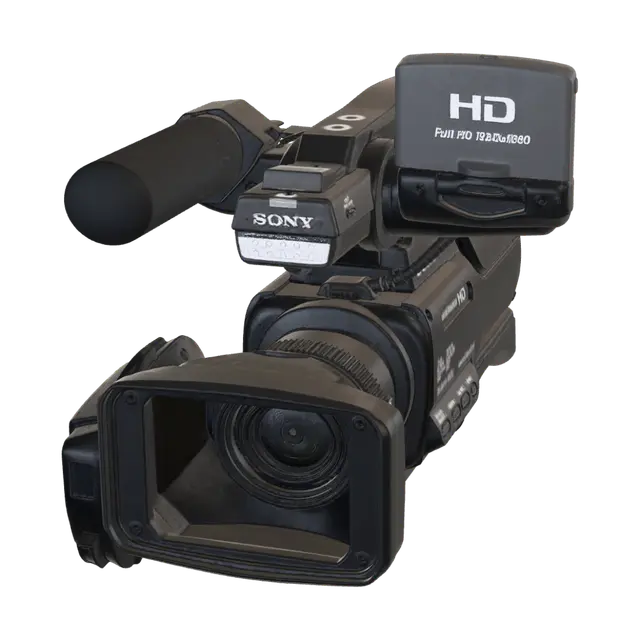 3D model for Sony Full HD Camcorder with 24x Optical Zoom