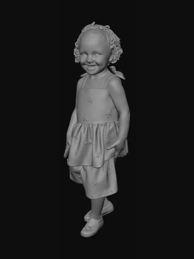 3D model for Sunlit Smile by the Lake