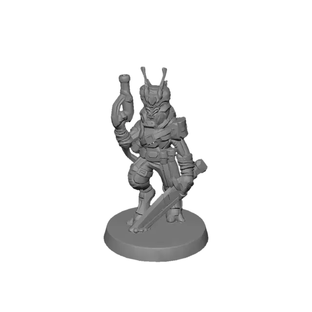 3D model for Horned Battle Knight