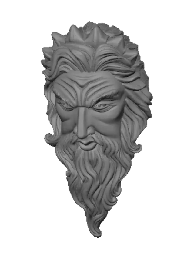 3D model for Bearded Stone Sage