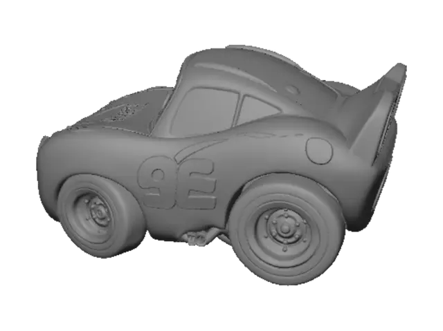 3D model for Lightning McQueen
