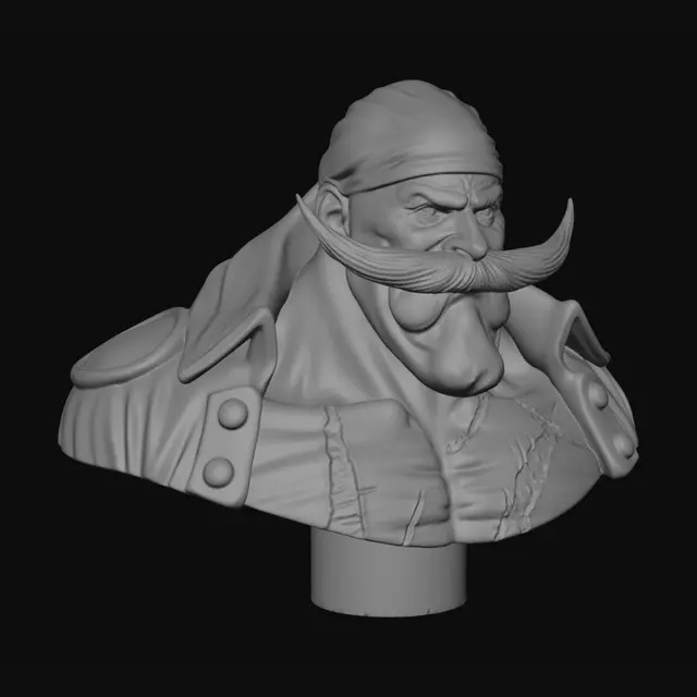 3D model for Crimson Buccaneer