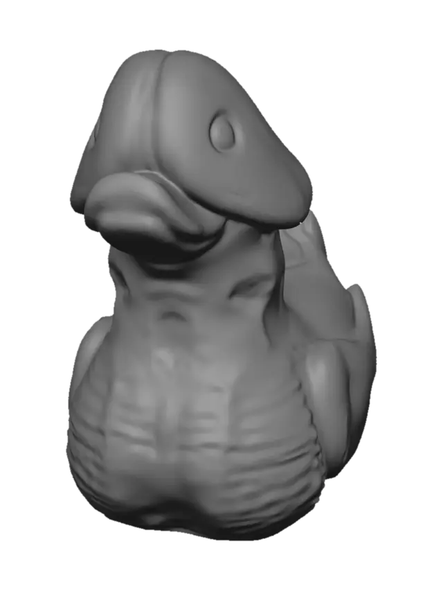 3D model for Golden Rubber Duck