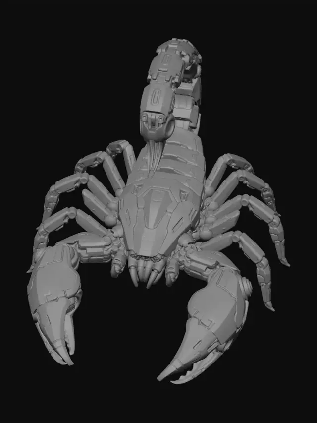 3D model for Ironclad Scorpion